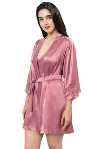 Eternal Bliss Lace Robe  - amanté Sleepwear thumbnail 3