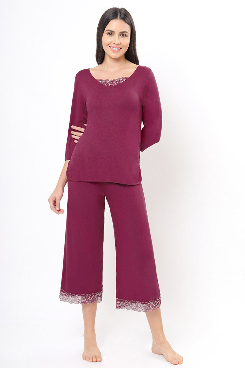 Lace Touch Sleep Top  - amanté Sleepwear