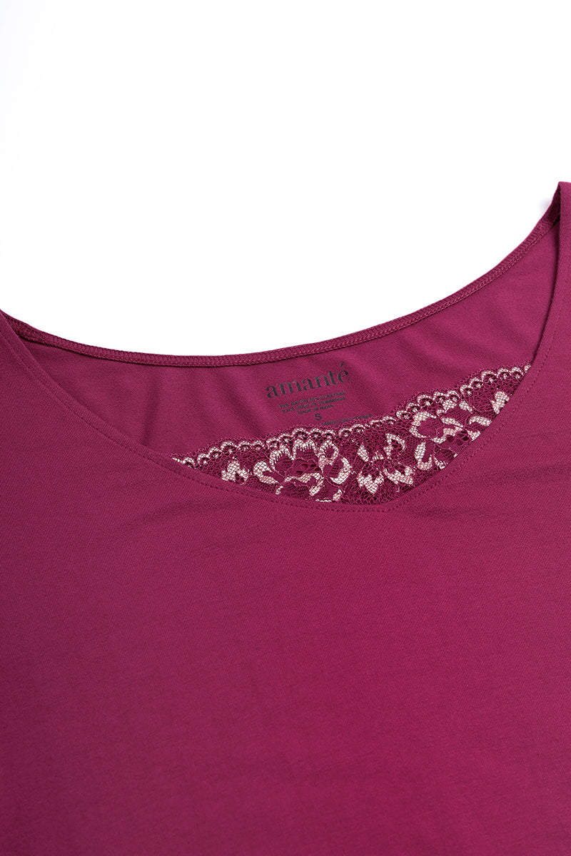 Lace Touch Sleep Top  - amanté Sleepwear