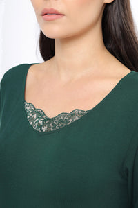 Lace Touch Sleep Top  - amanté Sleepwear thumbnail 3