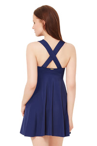 Flared Swim Dress  - amanté Swimwear thumbnail 3