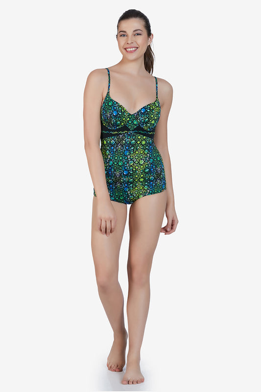 One Piece With Gaped Back  - amanté Pantie