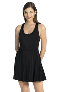 Racerback Swim Dress  - amanté Swimwear thumbnail 1