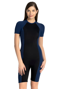 Leg Suit With Sleeves Swimwear  - amanté Swimwear thumbnail 1
