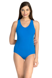 Racerback Swimsuit S / Blue - amanté Swimwear