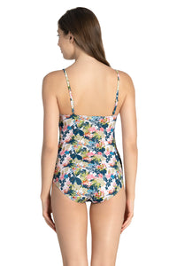 Straight Neck Swimsuit  - amanté Swimwear thumbnail 3