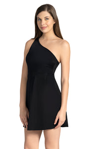 One Shoulder Swim Dress  - amanté Swimwear thumbnail 4