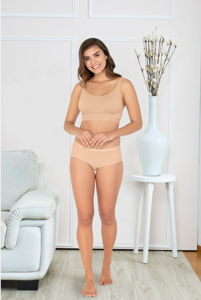 Simple Elegance Bra 32B / Hazelnut - amanté Bra - Image 17 of 17