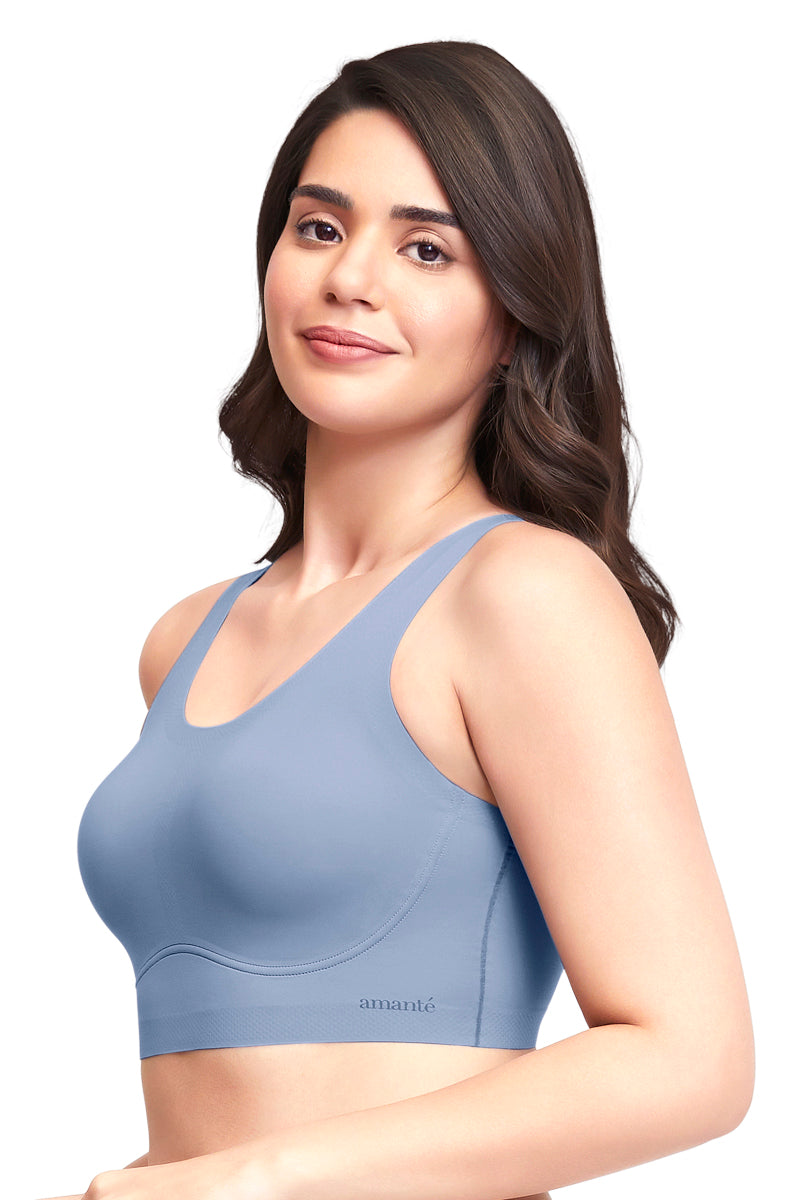 Skins Support Scoop Neck Bra  - amanté Bra