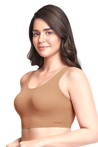 Skins Support Scoop Neck Bra  - amanté Bra thumbnail 3