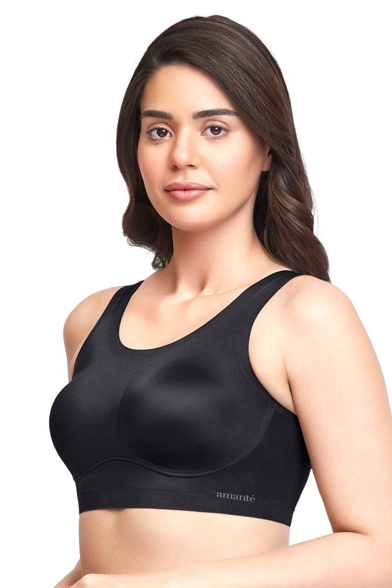 Skins Support Scoop Neck Bra  - amanté Bra
