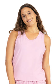 Cozy Comfies Sleep Tank S / Pink Nectar - amanté Sleepwear