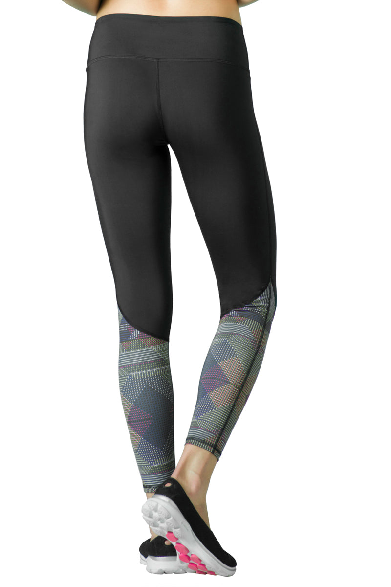 Geo Print Sports Pant  - amanté Sportswear