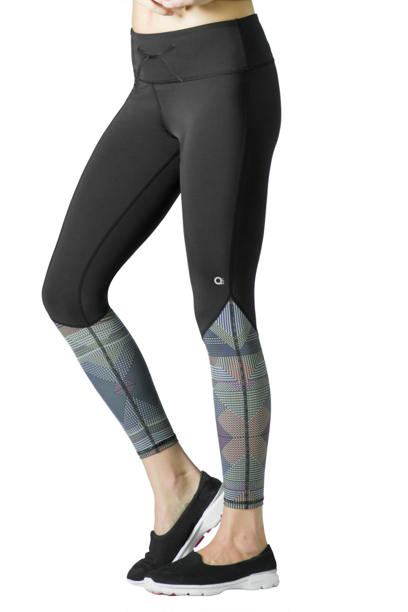 Geo Print Sports Pant  - amanté Sportswear