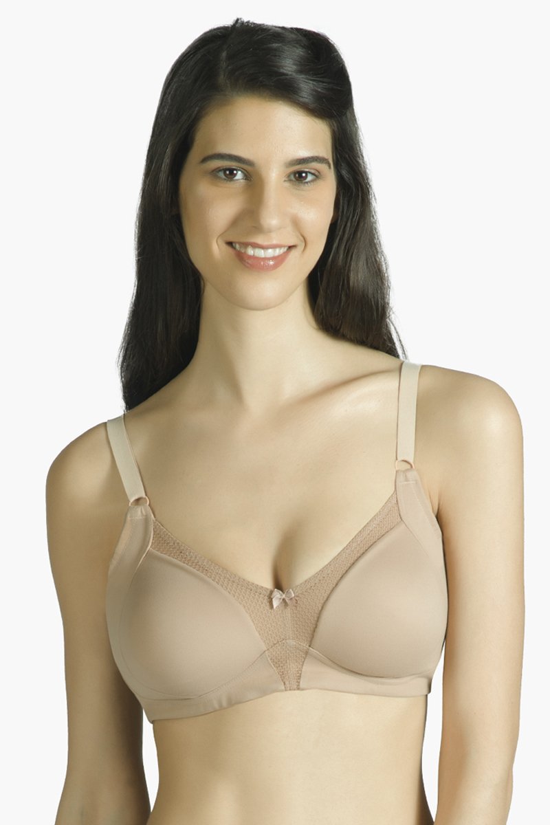 Minimiser Non-Padded Non-Wired Bra 34DD / Sandalwood - amanté Bra