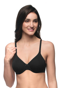 Cozy Comfort Bra 32B / Black - amanté Bra thumbnail 1
