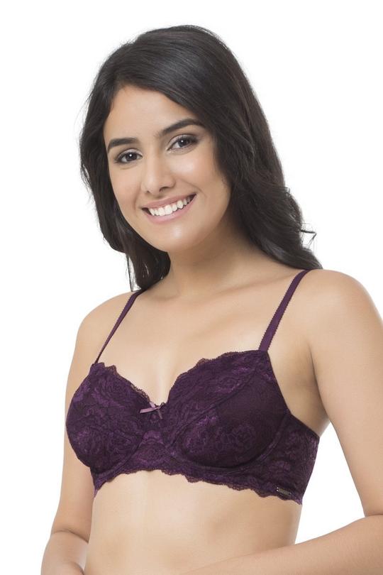 Poetess Non-Padded Wired Bra  - amanté Bra - Image 5 of 7