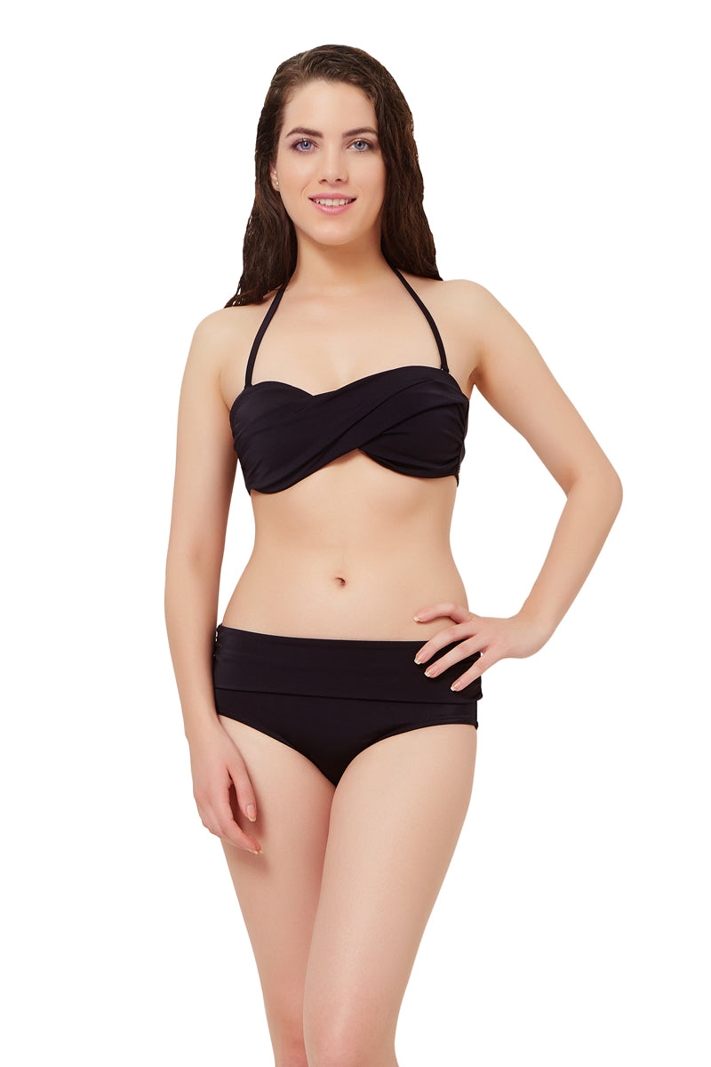Ruched Swim Bottom  - amanté Swimwear
