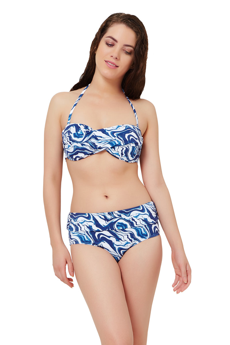 Ruched Swim Bottom  - amanté Swimwear - Image 4 of 5