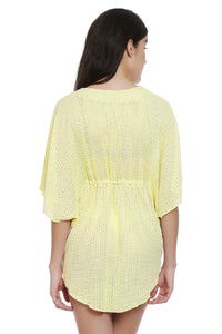 Plunge V-Neck Kaftan  - amanté Swimwear thumbnail 6