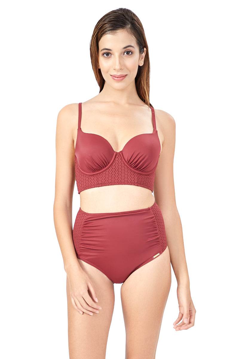 Swim Longline Bandeau  - amanté 