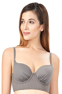 Swim Longline Bandeau L / Mineral - amanté  thumbnail 3
