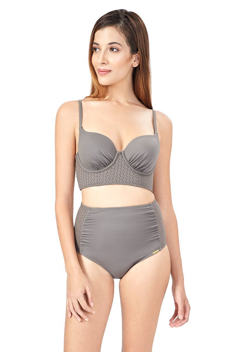 Swim Longline Bandeau - amanté Swimwear