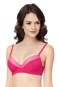 Twilight Wonder Bra 32B / Neon pink Black - amanté Bra thumbnail 2