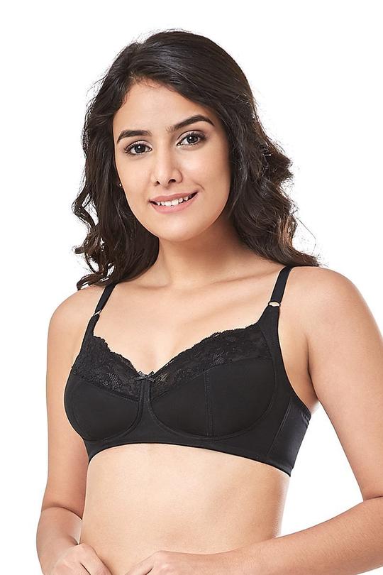 Lace Contour Bra 32B / Black - amanté Bra - Image 5 of 7