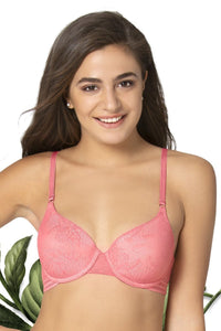 Invisi Lace Bra 38C / Shell Pink - amanté Bra thumbnail 1