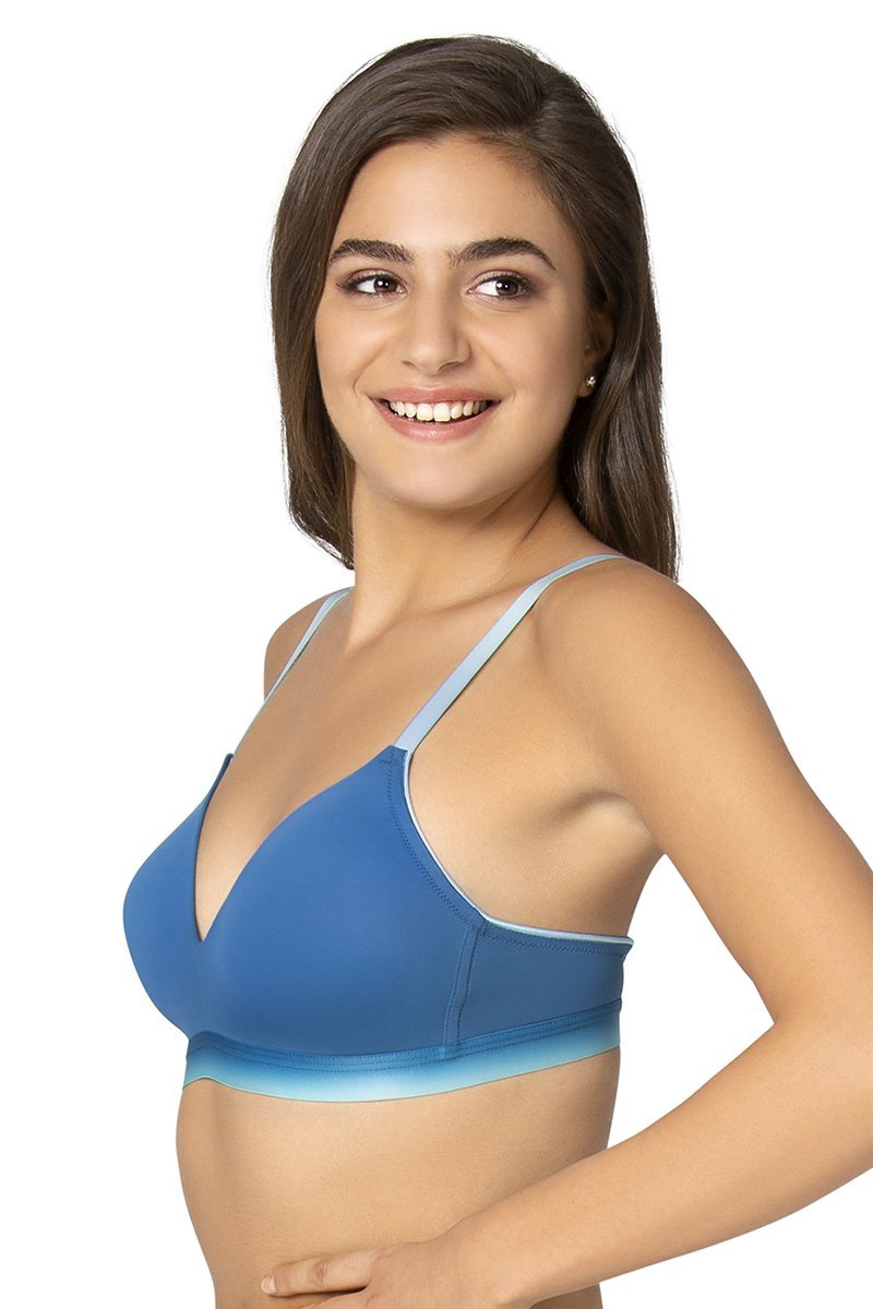 Ombre Essentials Non-wired Bra  - amanté Bra - Image 3 of 4