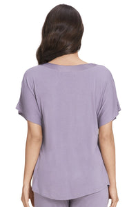 New Satin Edge Pyjama Top  - amanté Sleepwear thumbnail 3