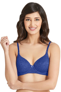 Smooth Romance Bra 32B / Royal Blue - amanté Bra thumbnail 1