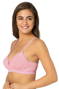 Wirefree Lace Moulded Pushup Bra  - amanté Bra thumbnail 2