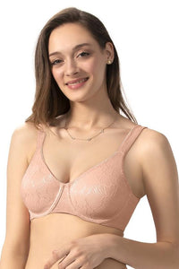 Wired Lace Minimiser Bra  - amanté Bra thumbnail 6