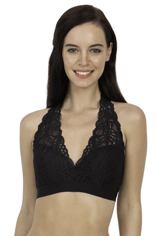 Lace Halter Neck Bralette  - amanté Bra