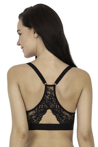 Chic Lace Racerback Bralette  - amanté Bra thumbnail 3