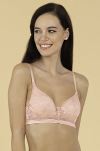 Luxury Jacquard Bra 32B / Bridal Rosette - amanté Bra thumbnail 5