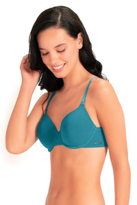 Signature Cotton Padded Wired Bra  - amanté Bra thumbnail 10