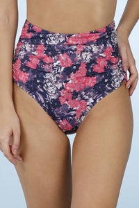 Side Ruched Bikini Bottom  - amanté Swimwear thumbnail 1