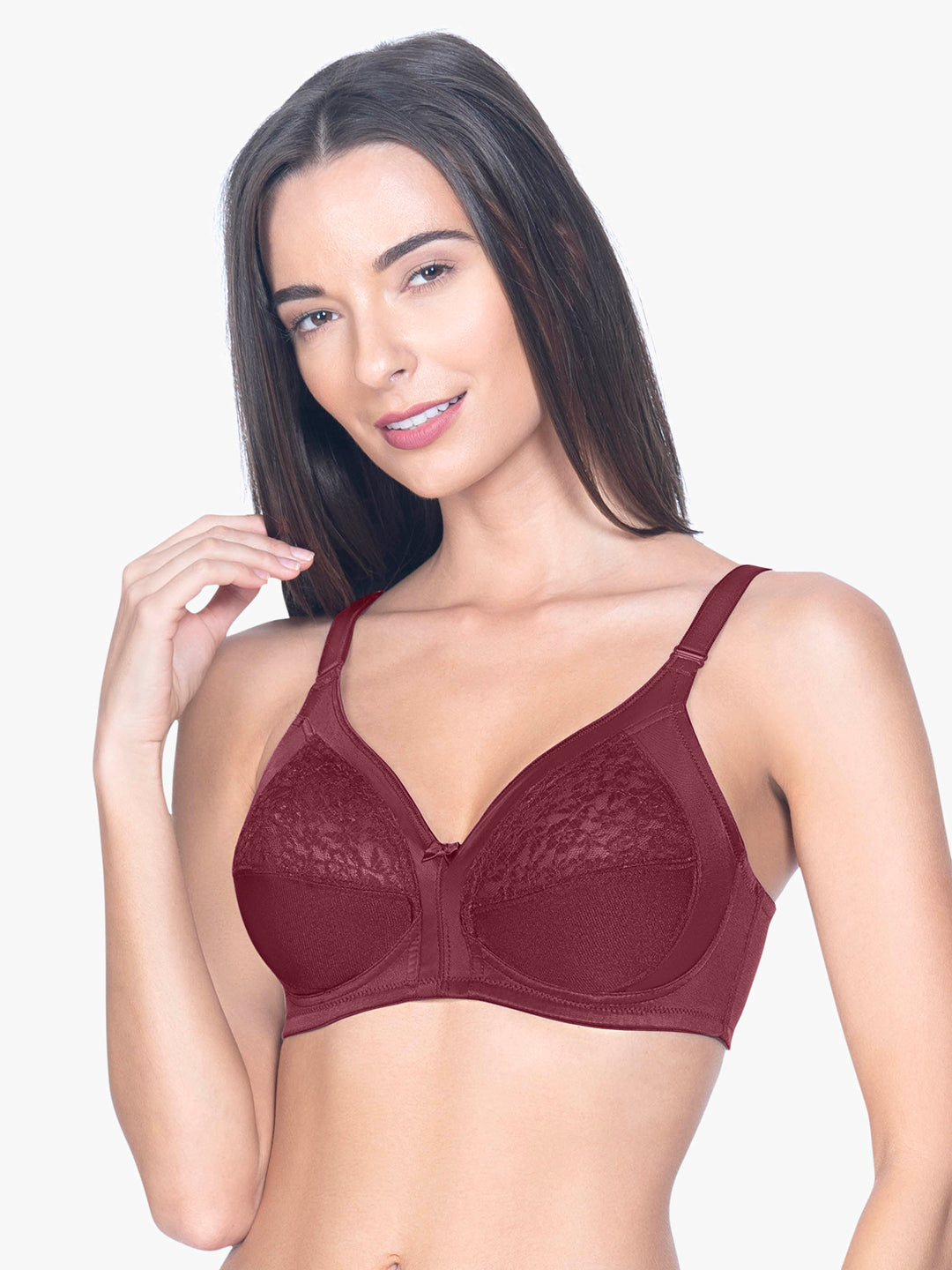 Classic Shaper Bra 32B / Windsor Wine - amanté Bra - Image 14 of 16