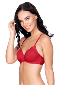 Cotton Casuals Non-Wired Bra  - amanté Bra thumbnail 2
