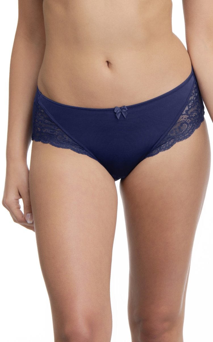 Delicate Romance Low Rise Hipster M / Inky Blue - amanté Panty - Image 2 of 6