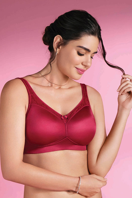 Elegant Support Bra 34C / Henna - amanté Bra