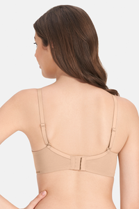 Essential Wirefree Padded Bra 32C / Sandalwood - amanté Bra thumbnail 3