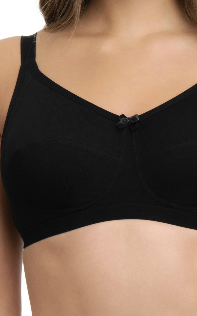 Essential Cotton Non-Wired Bra  - amanté Bra - Image 8 of 13