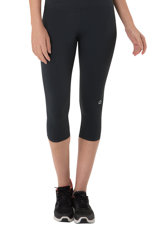High Rise Capri Pant S / Black - amanté Sportswear