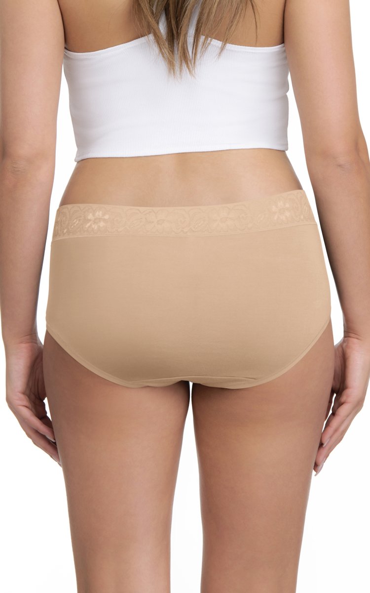 Midi with Lace Trim (Pack of 3)  - amanté Panty - Image 5 of 6