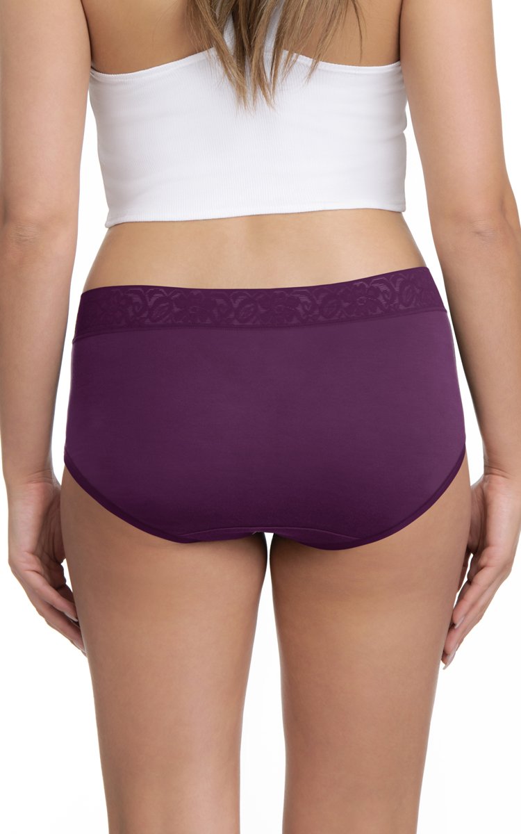 Midi with Lace Trim (Pack of 3)  - amanté Panty - Image 6 of 6