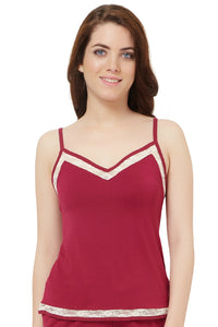 Modal Lounge Cami S / Beet Red - amanté Sleepwear thumbnail 2